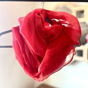 BOGO & Free shipping! Elegant Red Scarf
